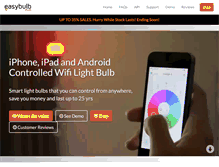 Tablet Screenshot of easybulb.com